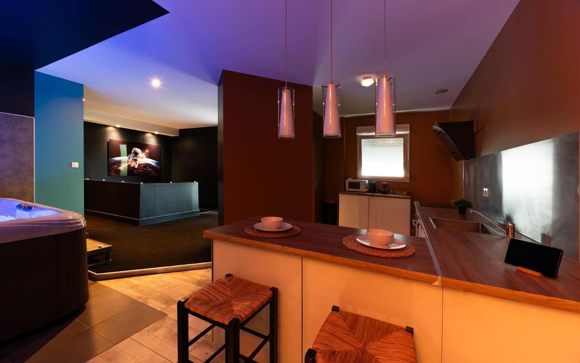 La Somptueuse 100m2 Spa/sauna Prive * Nancy