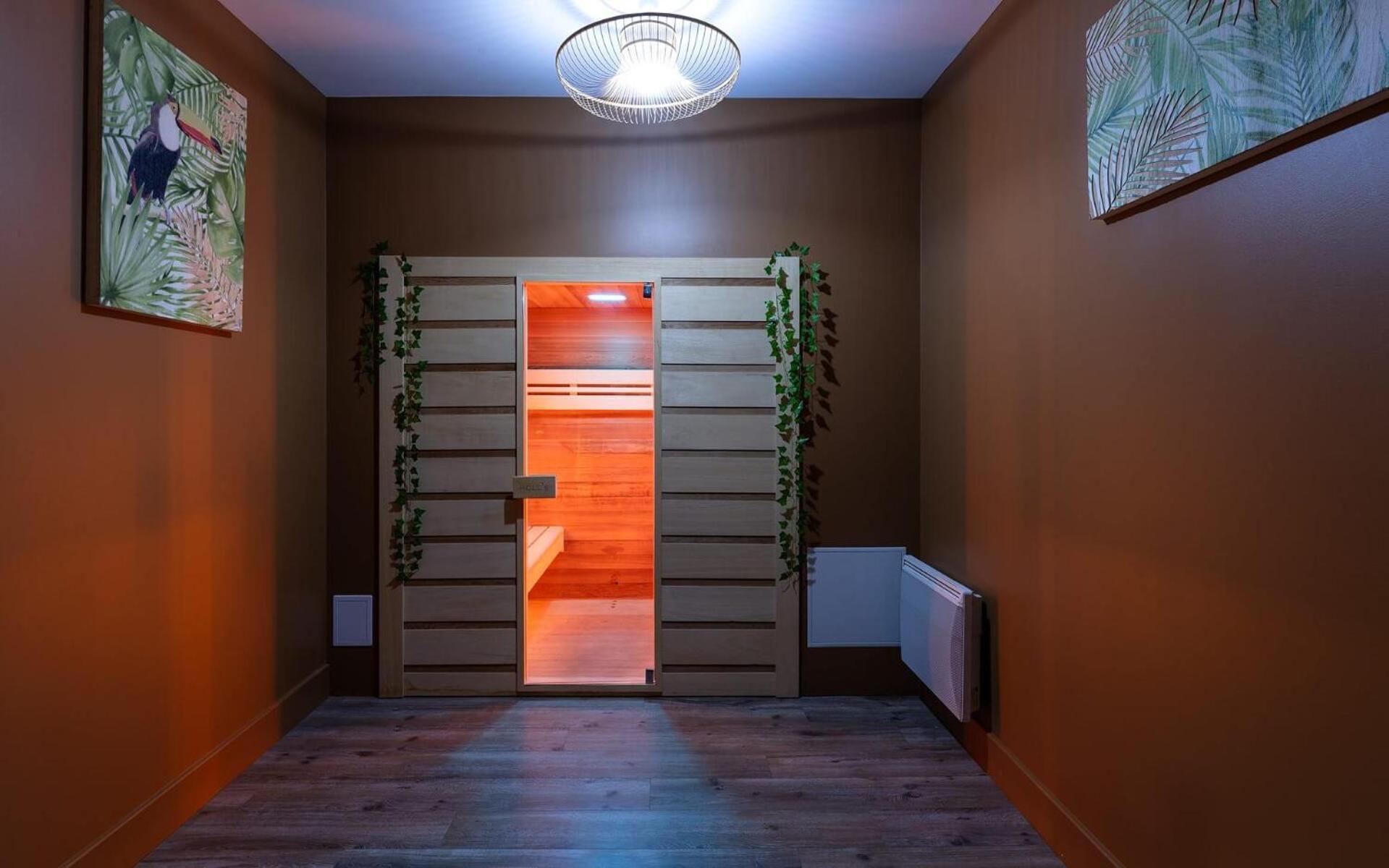 Apartment La Somptueuse 100m2 Spa/sauna Prive
